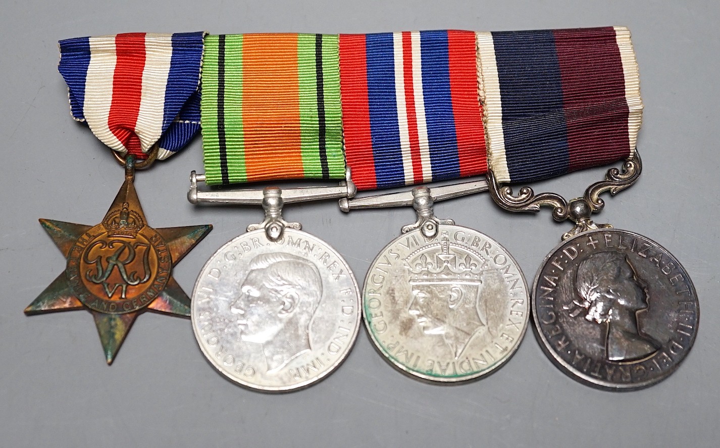 A WWII RAF medal group including Long Service